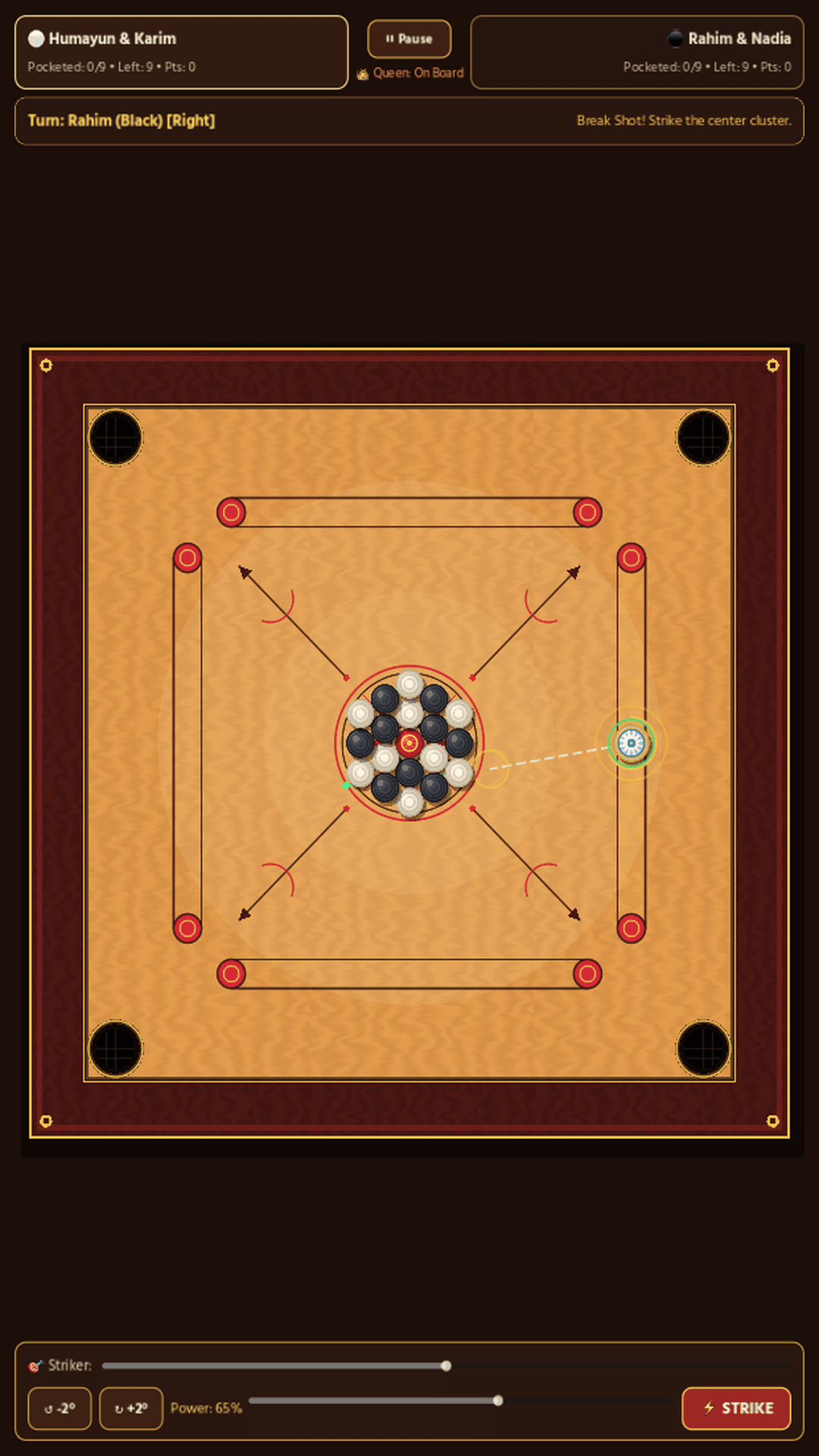 Carrom by Walletmix (ক্যারম খেলা) screenshot 5